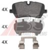 A.B.S. 37981 Brake Pad Set, disc brake